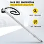 VEVOR 24inch Chain Wrench Carbon Steel Chain Pipe Wrench Heavy Duty 6.7 inch Diameter Capacity Chain Strap Filter Wrench
