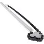 VEVOR 24inch Chain Wrench Carbon Steel Chain Pipe Wrench Heavy Duty 6.7 inch Diameter Capacity Chain Strap Filter Wrench
