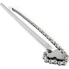 VEVOR 24inch Chain Wrench Carbon Steel Chain Pipe Wrench Heavy Duty 6.7 inch Diameter Capacity Chain Strap Filter Wrench