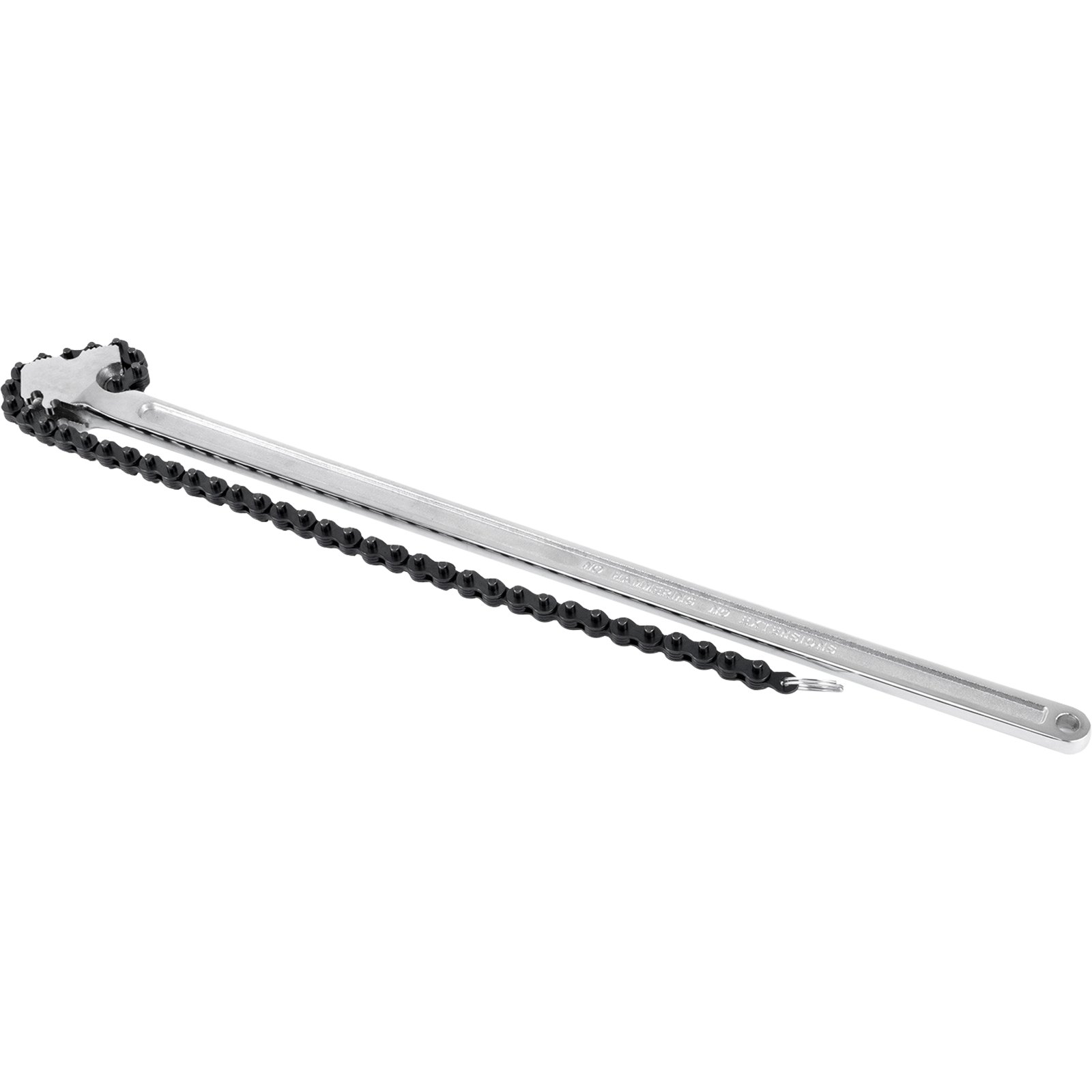 VEVOR 24inch Chain Wrench Carbon Steel Chain Pipe Wrench Heavy Duty 6.7 inch Diameter Capacity Chain Strap Filter Wrench