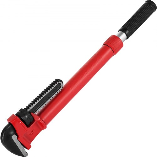 VEVOR 26.8-19.3 pulgadas Llave de tubo recta ajustable de servicio pesado Llave de tubo ajustable de aluminio de 3.1 pulgadas