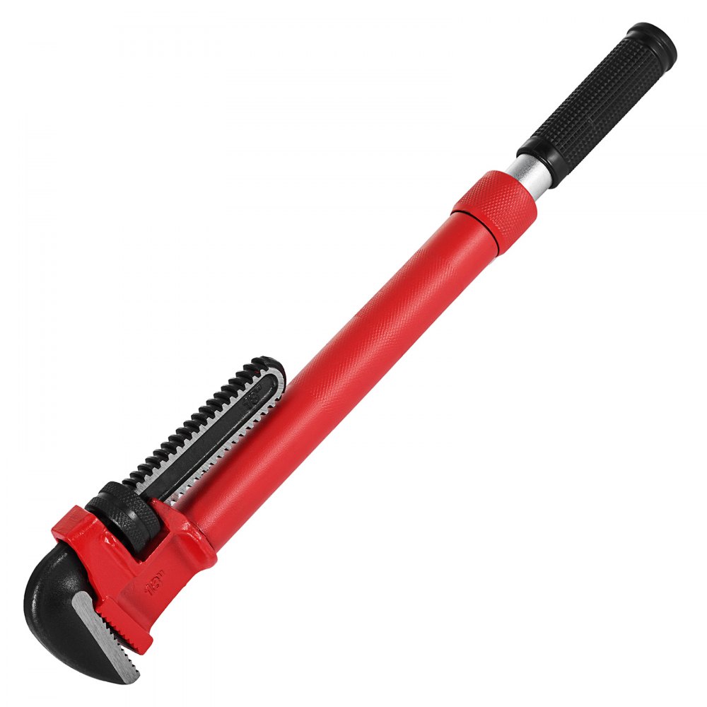 VEVOR 26.8-19.3 pulgadas Llave de tubo recta ajustable de servicio pesado Llave de tubo ajustable de aluminio de 3.1 pulgadas