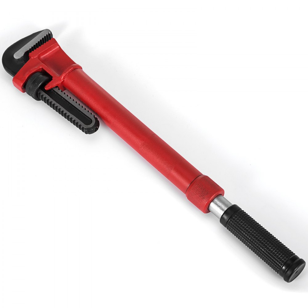 VEVOR 26.8-19.3 pulgadas Llave de tubo recta ajustable de servicio pesado Llave de tubo ajustable de aluminio de 3.1 pulgadas