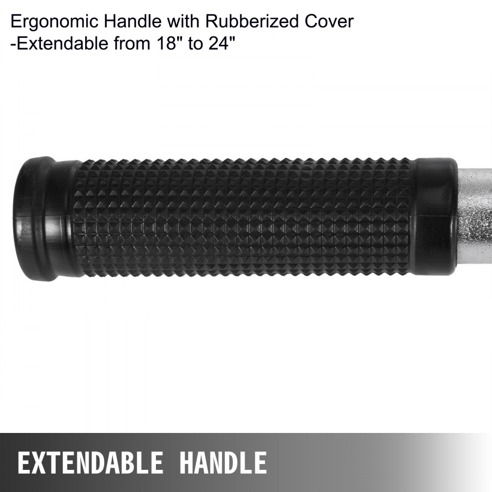 VEVOR 26.8-19.3 pulgadas Llave de tubo recta ajustable de servicio pesado Llave de tubo ajustable de aluminio de 3.1 pulgadas