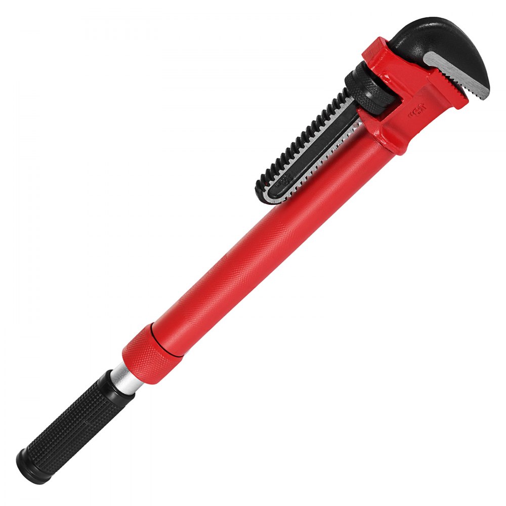 VEVOR 26.8-19.3 pulgadas Llave de tubo recta ajustable de servicio pesado Llave de tubo ajustable de aluminio de 3.1 pulgadas