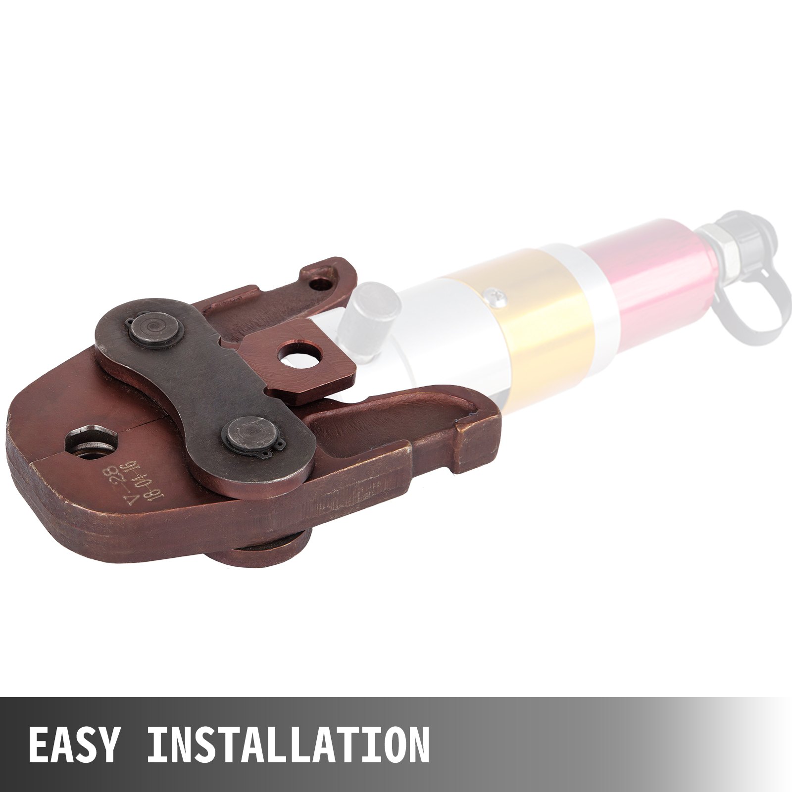 VEVOR Compact Propress Jaw 1.1 inch / 28 mm Propress Compact Press Jaw Steel Standard Jaw for Propress Compatible Pipe Wrench Jaw Set with Tool Kit Propress Jaw for Inline Press & PEX pipe