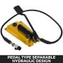 Hydraulic A/c Hose Crimper With Pedal Pump 6 Dies Air Condtioning Repair Tools