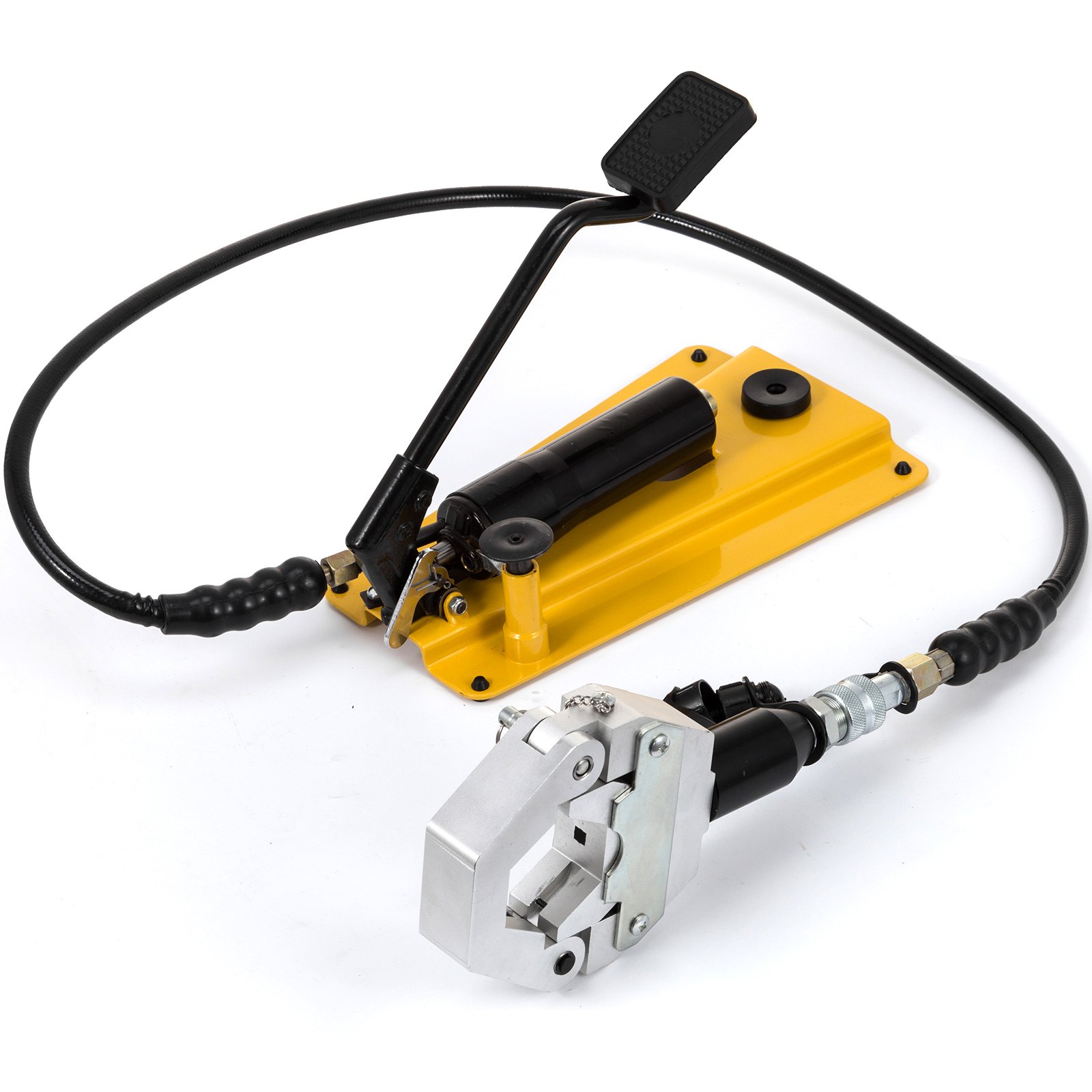 Hydraulic Hose Crimper With Pedal Pump Operate Mounting Hydra Krimp Crimping Set