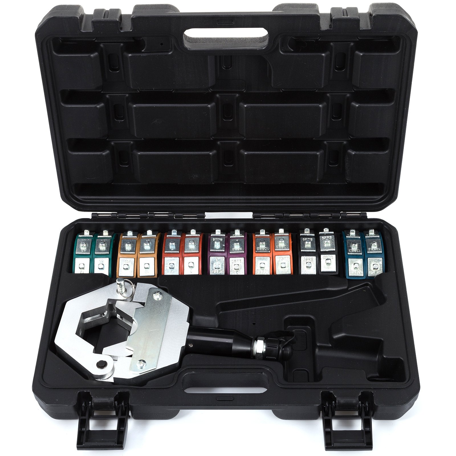 VEVOR Hydraulic Hose Crimper Tool Kit 7 Dies Compressing Air Conditioning