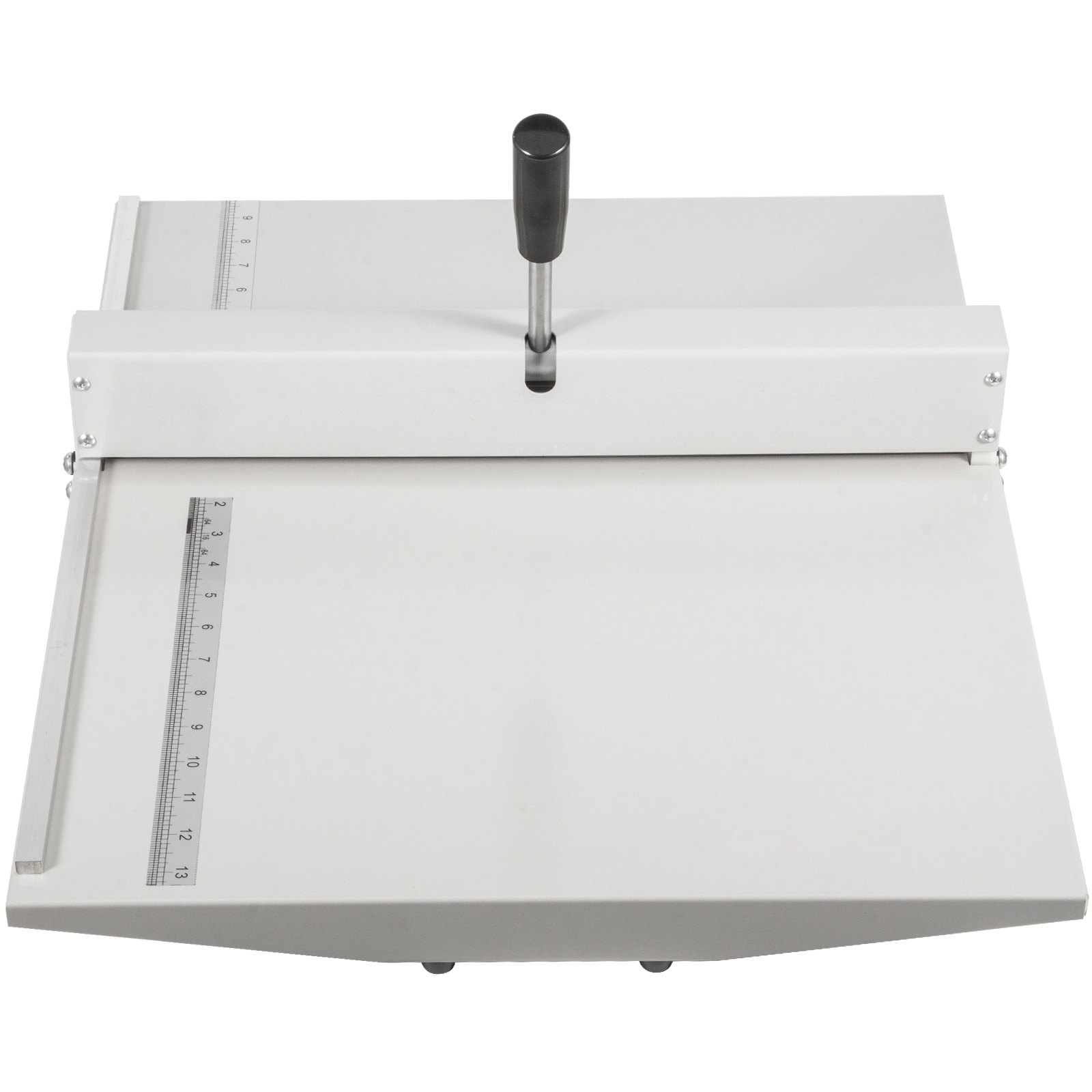 VEVOR creasing machine with adjustable ruler and handle.