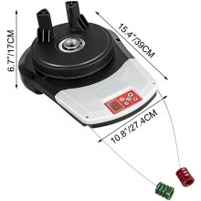 VEVOR Garage Roller Door Opener, 800 N Lift Force 164 ft Remote Control, 220V Electric Roller Gate Opener, Auto Garage Roller Gate Opener Kit with 2 Remote, Apply for Garage Store