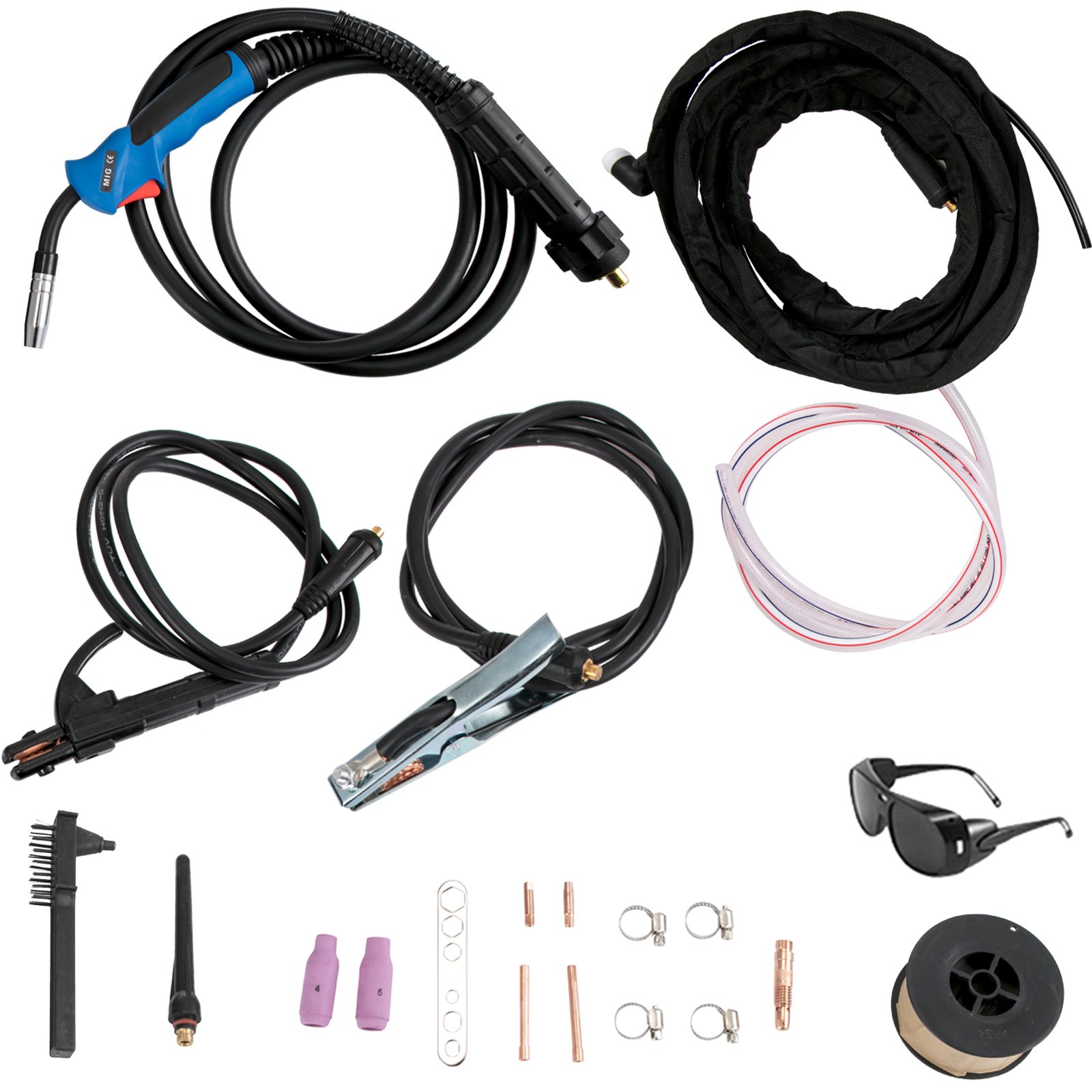 VEVOR MIG Welder TIG Welder 160 A 3 In 1 Portable MMA Welder with Gas or Gasless