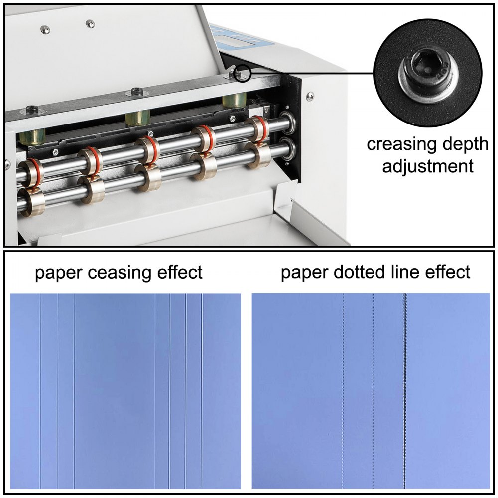 VEVOR 330mm Electric Creasing Machine Paper Creasing Machine Electric Creaser