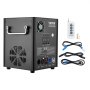 Mașină de artificii cu scânteie rece VEVOR, controler de artificii cu ieșire de 500 W, înălțime reglabilă de 6,6-13 ft, cu sistem DMX avansat, ecran LED, mâner portabil, aliaj de aluminiu rezistent pentru DJ de scenă, nunți, petreceri