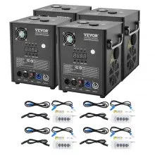 VEVOR Cold Spark Firework Machine x4 500W 6.6-13ft Stage DJ Wedding Event Party