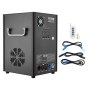 Máquina de chispa fría VEVOR, controlador de fuegos artificiales de 700 W, altura ajustable de 2 a 5 m, sistema DMX avanzado, pantalla LED, asa portátil, aleación de aluminio resistente para escenarios, DJ, bodas, eventos y fiestas.