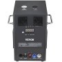 VEVOR Máquina de efectos especiales para equipos de escenario grande, 700 W, 4 piezas, máquina de efectos de iluminación de escenario con control remoto inalámbrico, equipo de escenario de control DMX inteligente que muestra la máquina para bodas, espectáculos musicales