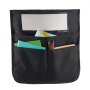 VEVOR Chair Pockets for Classroom, 12 Pack, 18 x 20 Inches Chairback Buddy Pocket with Name Tag, Back of Chair Organizer for Kids in Classroom, Kindergarten, School, and Home, Black
