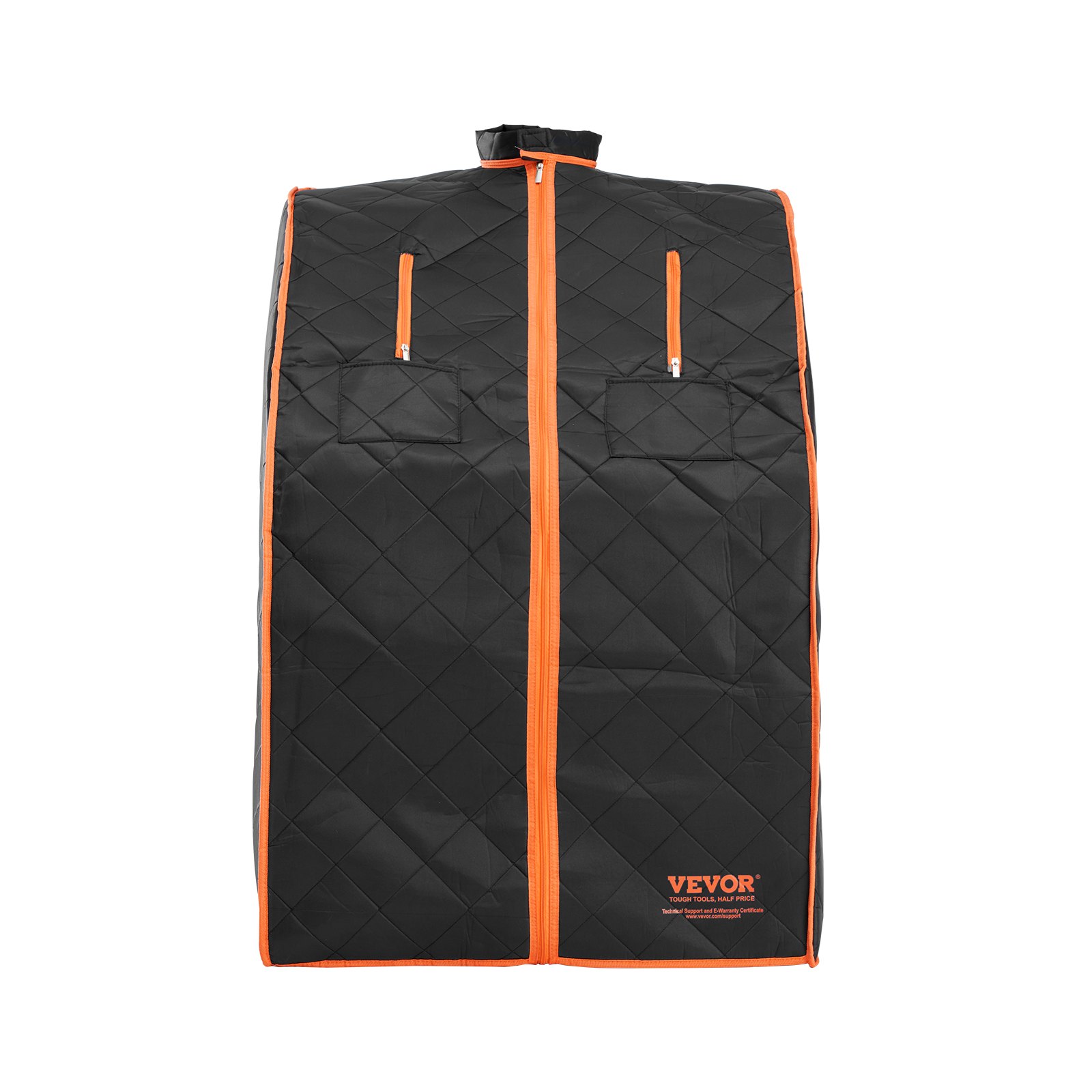 VEVOR Sauna Blanket for Detoxification, 1050W Portable Far Infrared Sauna Tent for Home, 40- 75℃, 1-60 Minutes Timer , Personal Sauna Box for Home Spa Indoor Black 700 x 800 x 980 mm