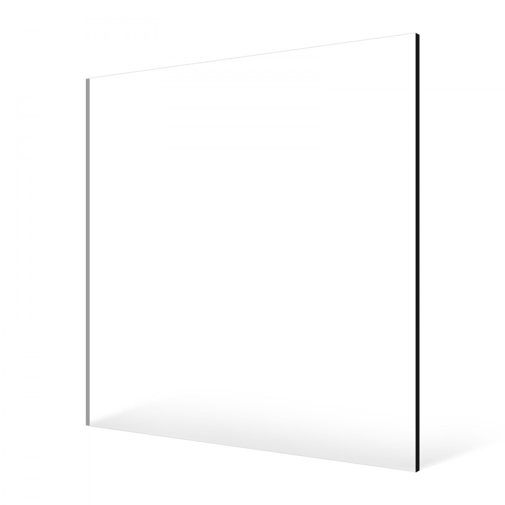 VEVOR Průhledná akrylová deska, 1 balení plastové desky, 36 x 48 palců, 1/4 palce silné, lité průhledné sklo pro tvořivé projekty, náhradní sklo pro fotorámečky, displej pro kutily, snadné řezání