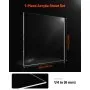 VEVOR Plexiglass Acrylic Sheet, 1 Pack Plastic Sheet, 36 x 48 Inch 1/4 Inch Thick Clear Plastic Cast Transparent Glass for Crafting Projects, Replacement Picture Frame Glass, DIY Display, Easy to Cut