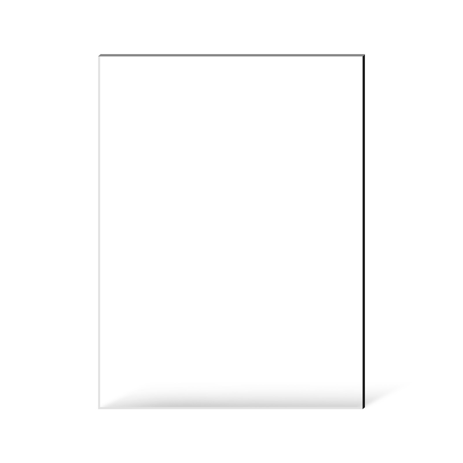 VEVOR Plexiglass Acrylic Sheet, 1 Pack Plastic Sheet, 36 x 48 Inch 1/4 Inch Thick Clear Plastic Cast Transparent Glass for Crafting Projects, Replacement Picture Frame Glass, DIY Display, Easy to Cut