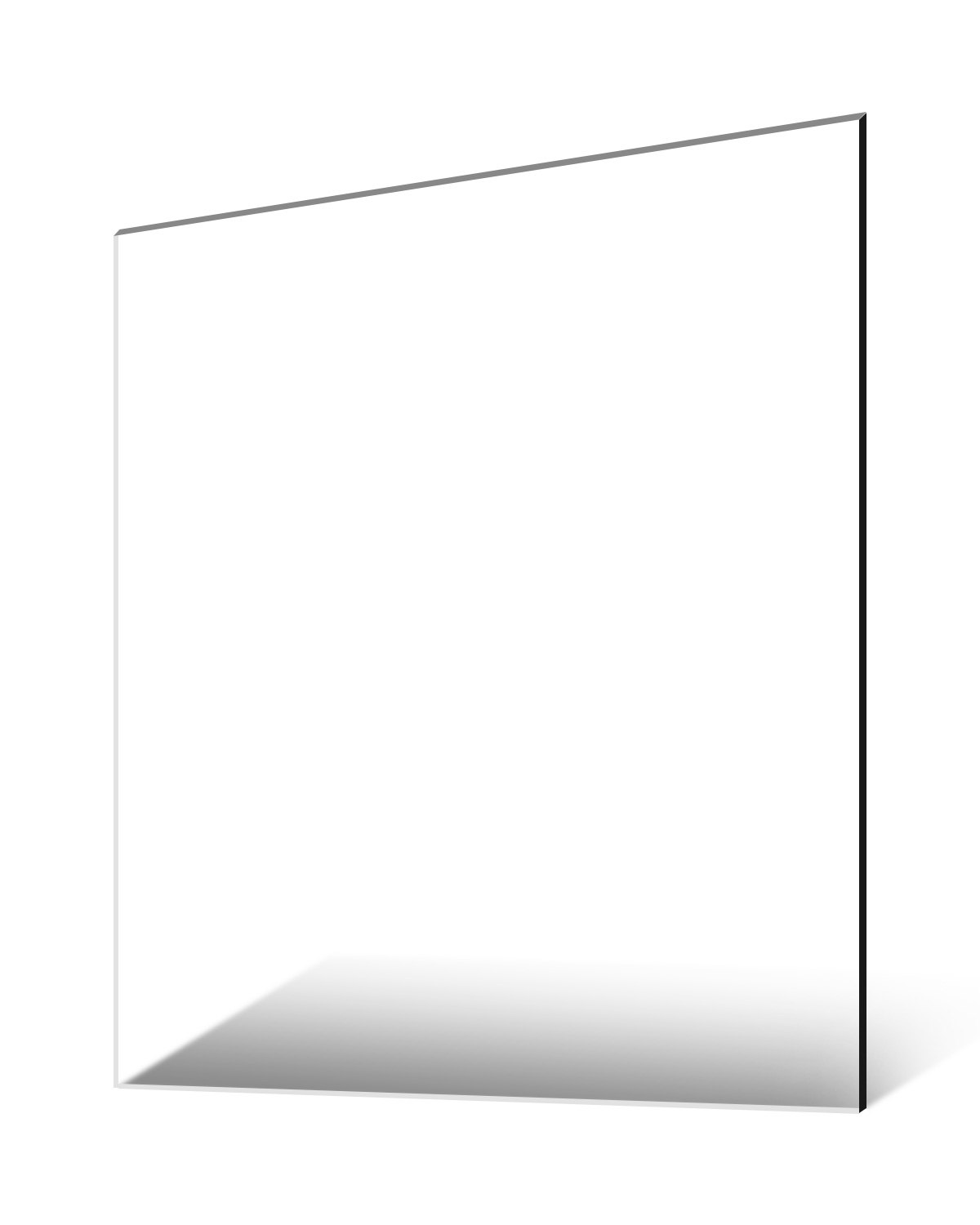 VEVOR Plexiglass Acrylic Sheet, 1 Pack Plastic Sheet, 36 x 48 Inch 1/4 Inch Thick Clear Plastic Cast Transparent Glass for Crafting Projects, Replacement Picture Frame Glass, DIY Display, Easy to Cut