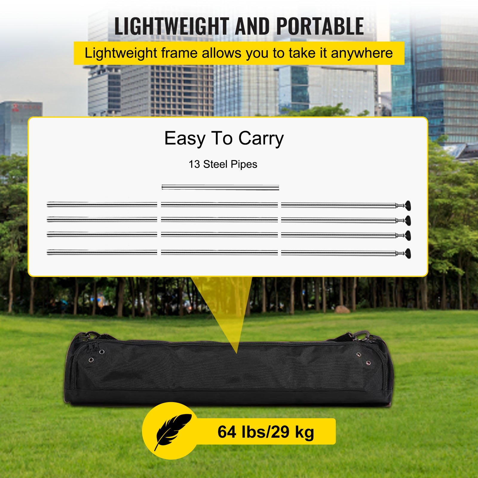 Portable Aerial Stand Trapeze Frame Yoga Swing Stand Steel Pipe Indoor Training