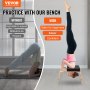 VEVOR Yoga Headstand Bench Inversion Chair Exercise Workout Fitness Training