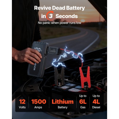 Käivitusabi 12 V, 1500 A — pilt 2