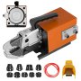 VEVOR Pneumatic Crimping Tool Am-10, Air Powered Wire Terminal Crimping Machine Crimping Up To 16mm2, Pneumatic Crimper Plier Machine with 10 Sets Of Dies for Many Kinds of Terminals