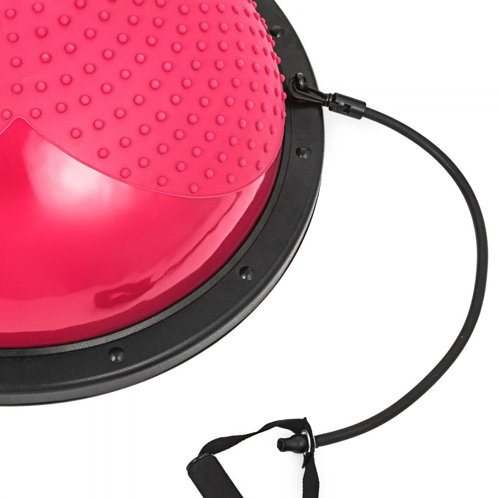 Ball Balance Board Wobble Yoga Training Fitness Half Gym Ball Pilates Steps W/ Pump