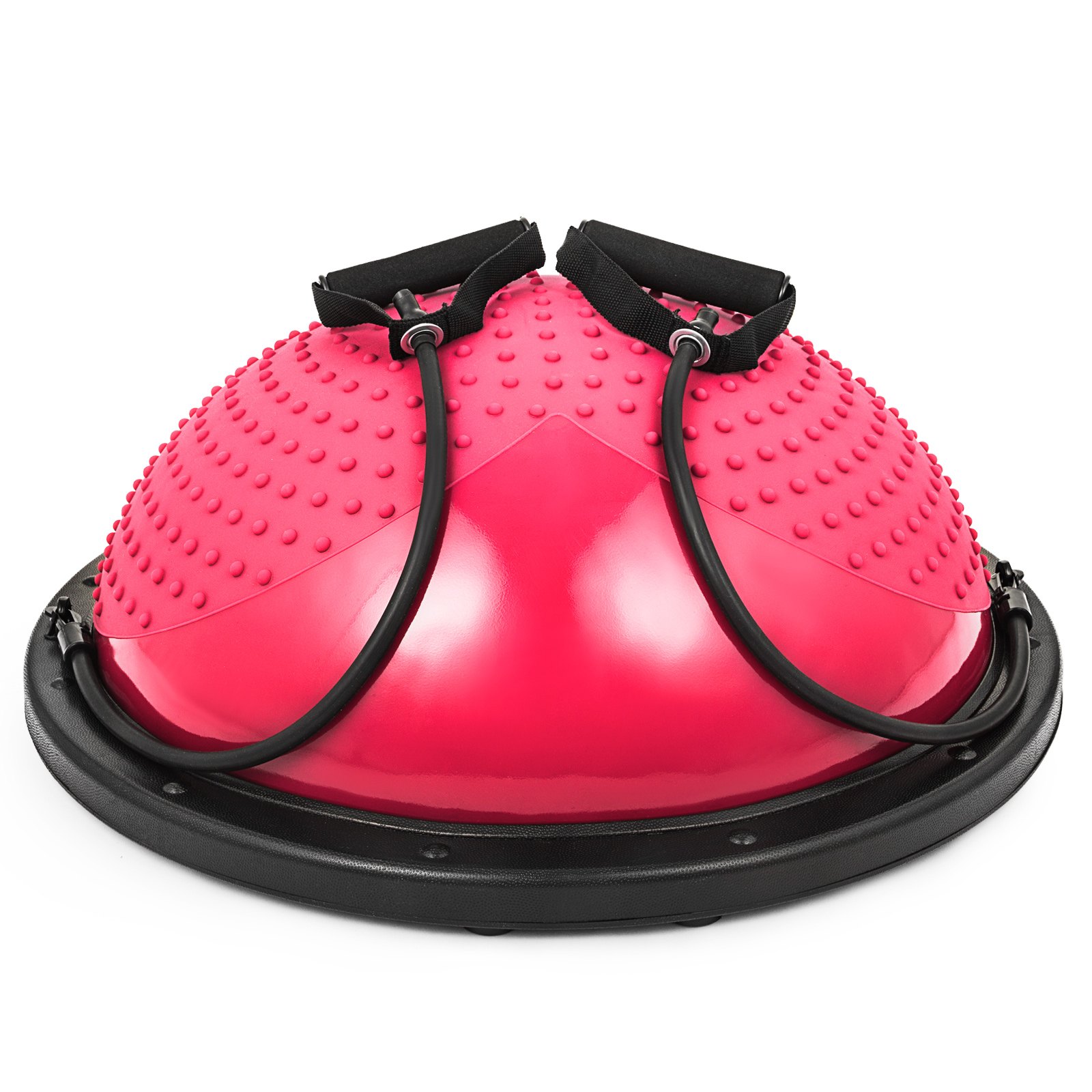 Ball Balance Board Wobble Yoga Training Fitness Half Gym Ball Pilates Steps W/ Pump