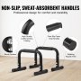 VEVOR Dip Bars, 500 lbs Weight Capacity, Heave Duty Dip Stand Station, Fitness Workout Dip Bar Station Stabilizer Parallette Push Up Stand, Parallel Bars for Strength Training Home Gym Office Outdoor