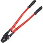 VEVOR hand swager crimper with red handles and black grips.