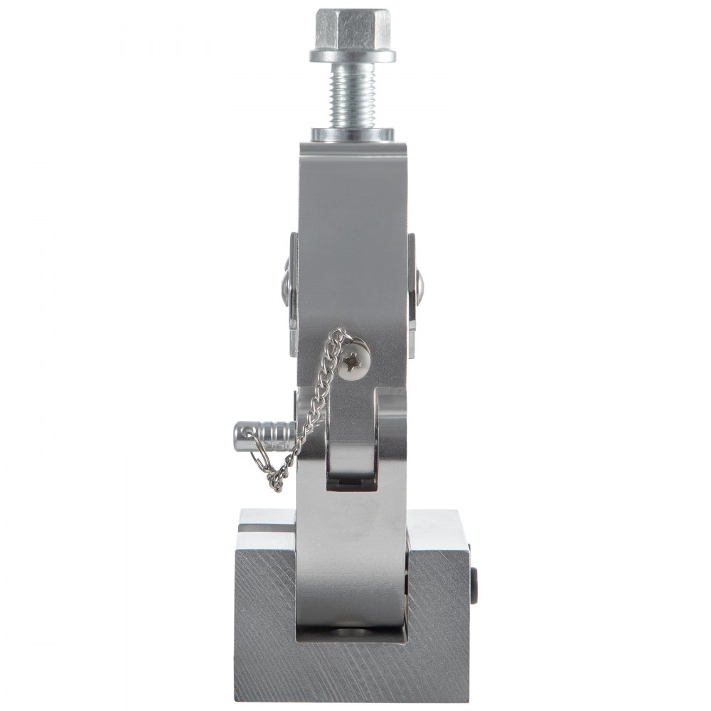 VEVOR ac hose crimper, compact metal tool with detailed mechanism and bolt features.