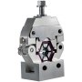 VEVOR ac hose crimper tool close-up with hexagonal clamp and adjustment bolt.