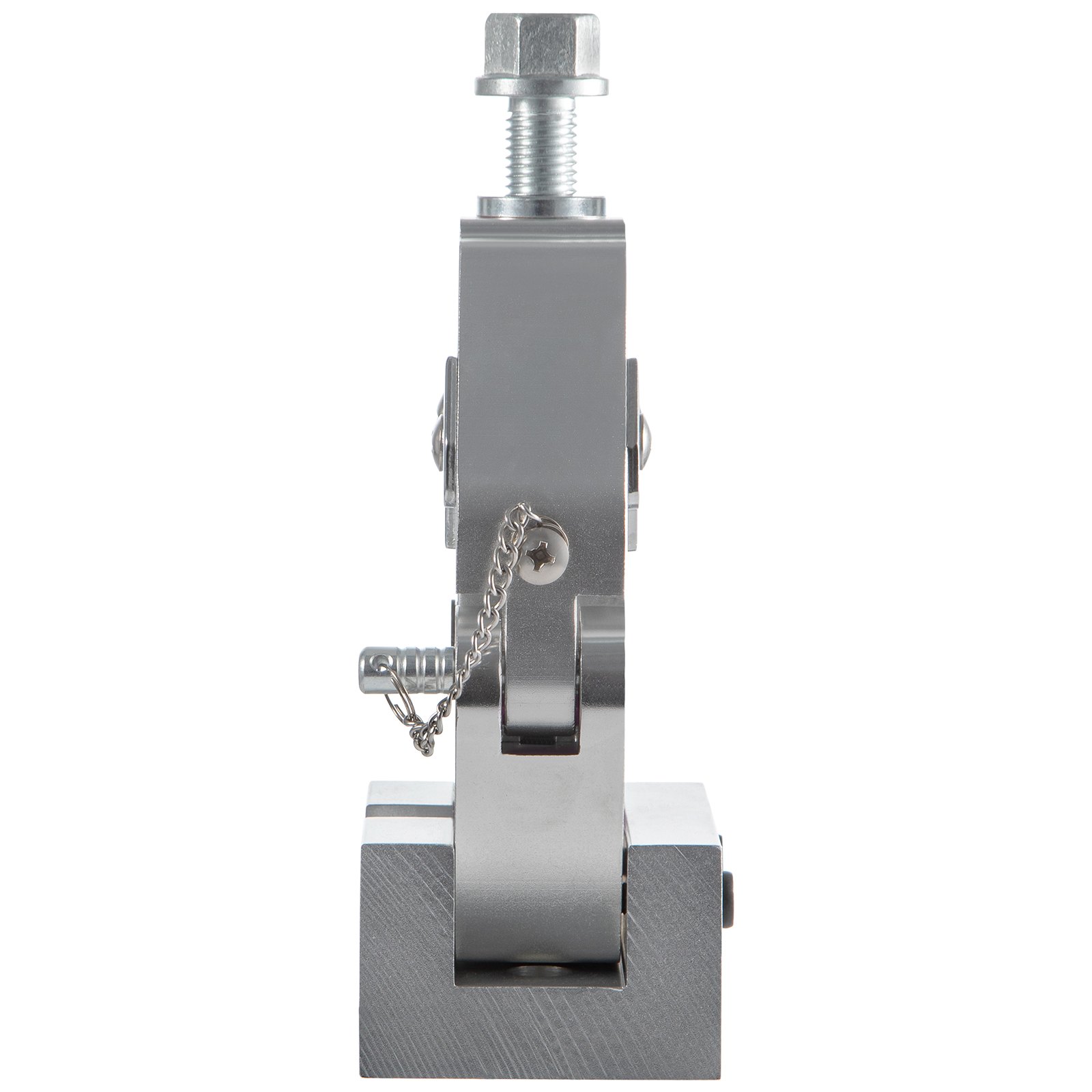 VEVOR ac hose crimper, compact metal tool with detailed mechanism and bolt features.
