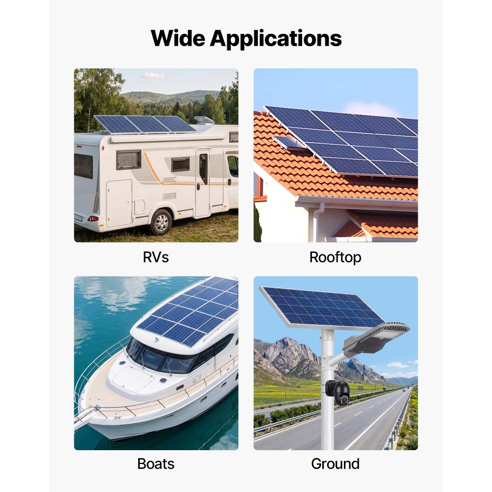 VEVOR Crimping Tool, 2.5-6 mm² Ratcheting Solar Connector Crimper Tool Kit, Clear Metric & AWG Markings, with 10 Pairs Solar Connectors, 10 Pairs of Cable Connectors, Wrenches, and a Storage Case