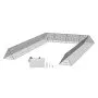 VEVOR Chicken Tunnels, 236.2 x 157.5 x 24.2 inch(LxWxH) Chicken Tunnels for Yard, Portable Chicken Tunnels for Outside with Corner Frames, 2 Sets, Suitable for Chickens, Ducks, Rabbits