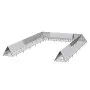 VEVOR Chicken Tunnels, 600 x 400 x 61.5cm(LxWxH) Chicken Tunnels for Yard, Portable Chicken Tunnels for Outside with Corner Frames, 2 Sets, Suitable for Chickens, Ducks, Rabbits