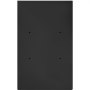 black metal VEVOR suggestion box mounted against a plain background with four visible mounting holes.
