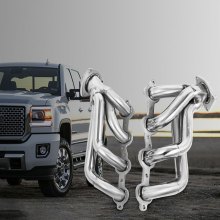 2.25" Outlet Exhaust Header for GMC Yukon 4.8L 5.3L for GMC Sierra 1500 99-01