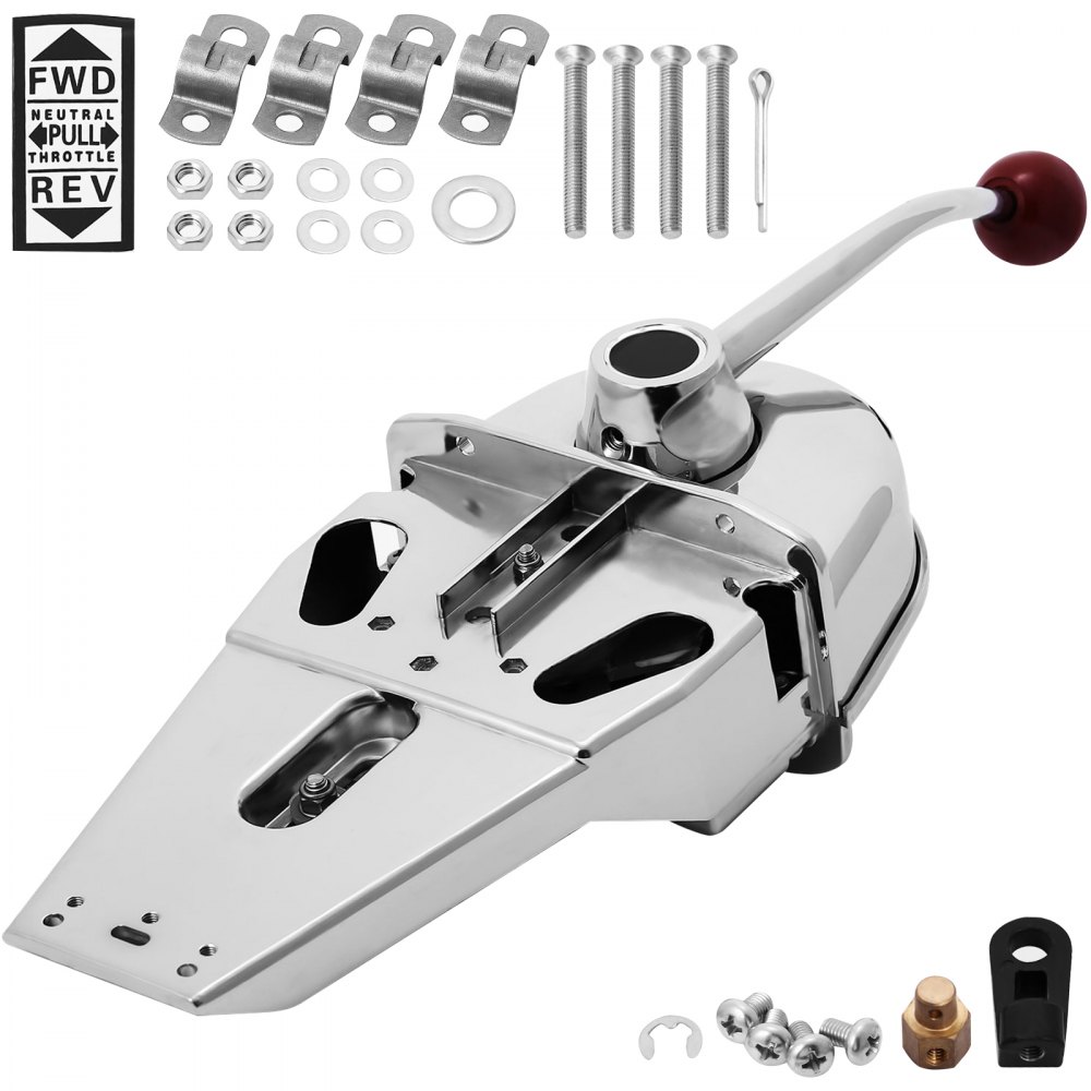 Marine Boat Engine Control Single Lever Handle Universal Controller Dual Action