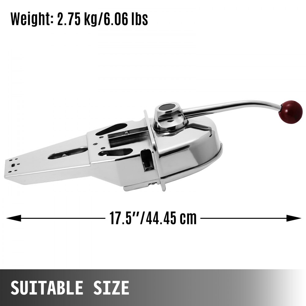 Marine Boat Engine Control Single Lever Handle Universal Controller Dual Action