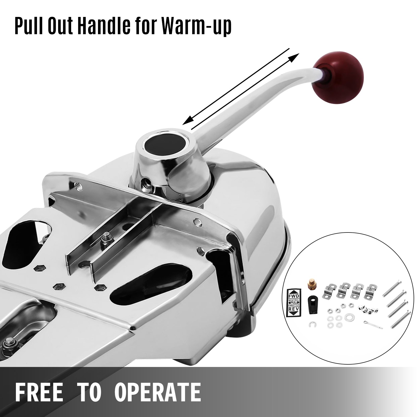 Marine Boat Engine Control Single Lever Handle Universal Controller Dual Action