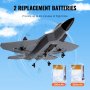 VEVOR RC Repülőgép Fighter EPP Foam RC Repülőgép játék 2,4 GHz-es távirányítóval