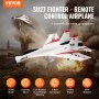 VEVOR RC Avion de luptă EPP Spumă Avion jucărie RC Telecomandă 2,4 GHz Mod 3D/6G