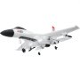 VEVOR RC Plane, 2.4GHZ 4 Channel Remote Control Airplane with 6-Axis Gyro Stabilizer, Ready to Fly Fighter Aircraft Plane Toy with 2 Batteries, Easy to Fly RC Glider for Adults Kids Beginners Boys