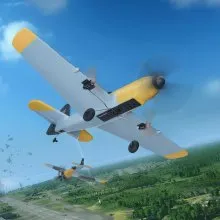 VEVOR RC Airplane WWII Fighter EPP Foam RC Plane Toy with 2.4 GHz Remote Control
